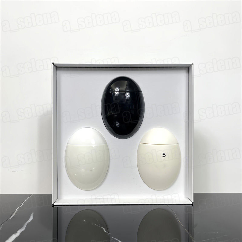 Brand hand cream 50ml LA CREME MAIN black / white / Nmber 5 Moisturizing egg hands cream 3 Styles