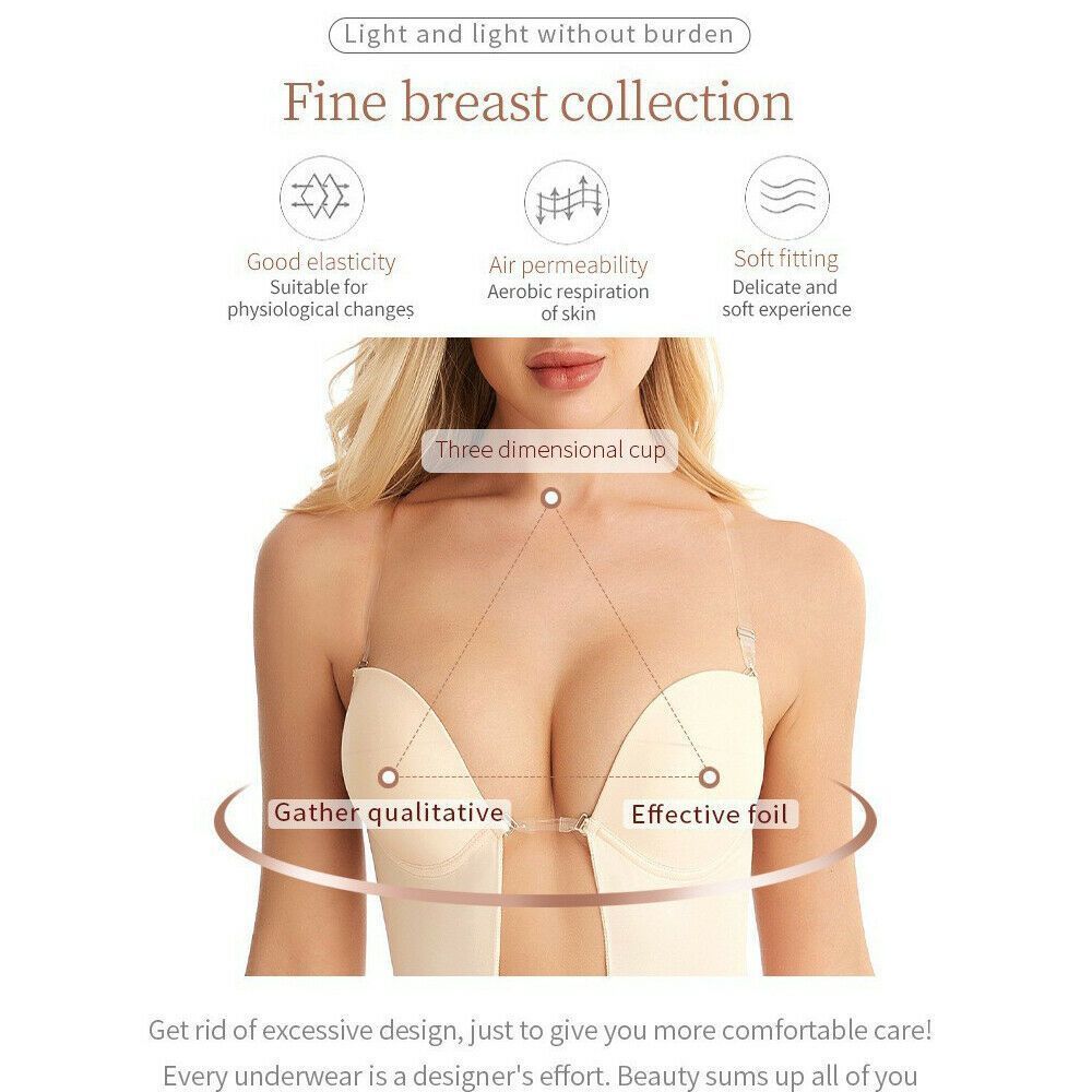 Waist Tummy Shaper Lingerie Plunge Bras Body Shaper Backless Dress Invisible Push Up Bra Full Body Shaper U Plunge Backless Underwear 230828