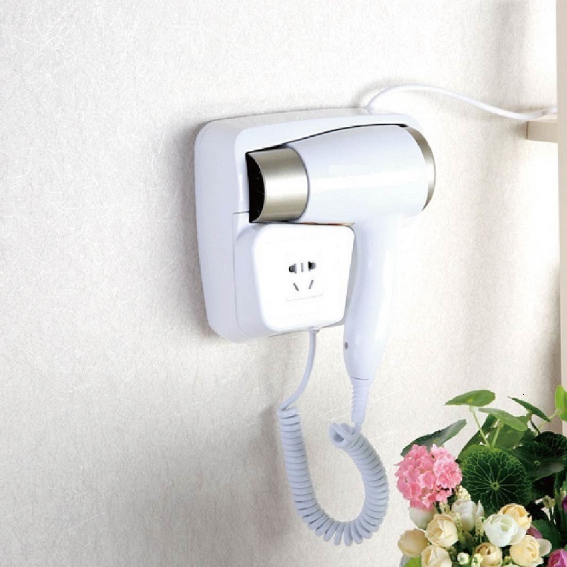 Hair Dryers el Household WallMounted Dryer Bathroom No Need To Punch Holes For Installation 230828