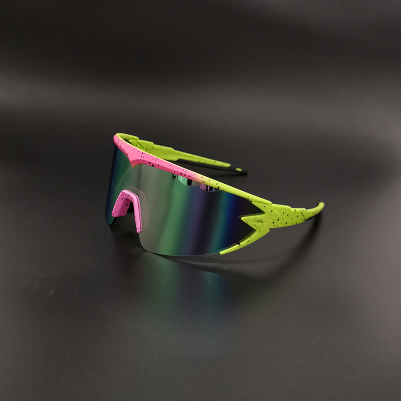 Outdoor Eyewear UV400 Rimless Cycling Glasses Men Women Sport Running Fishing Eyewear MTB Bicycle Sunglasses Pink Lenses Road Bike Goggles Girl 230828