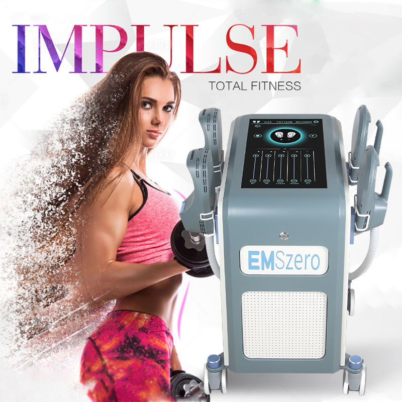Ems Body Sculpting Machine 4 Handle Emslim Nova Neo RF EMS Muscle Stimulator Body Sculpt Emslim Machine Skin Firming