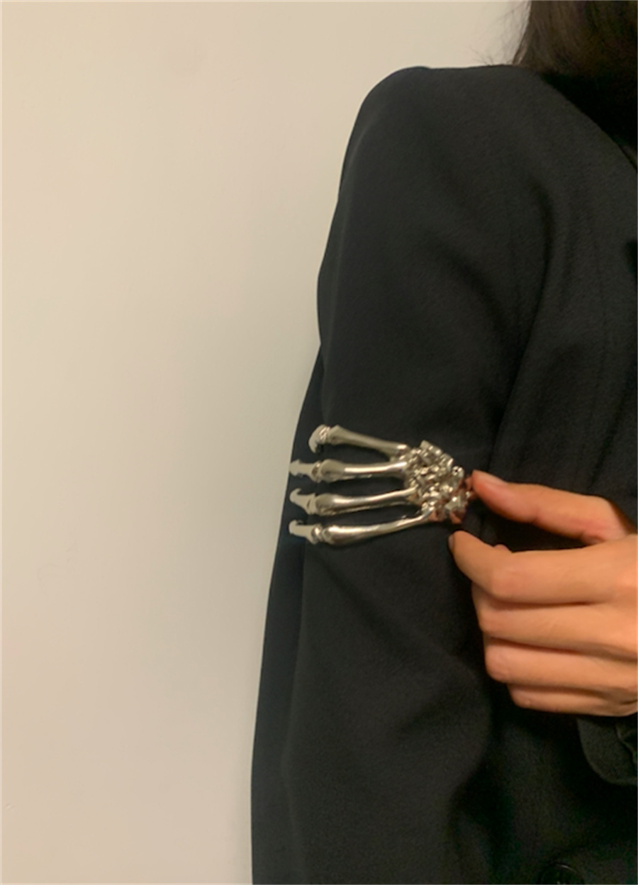 Bangle 21ss Raf Simons Show Death Skull Ghost Paw Bracelet Adjustable Hip Hop Autumn And Winter Jewelry Accessories 230828