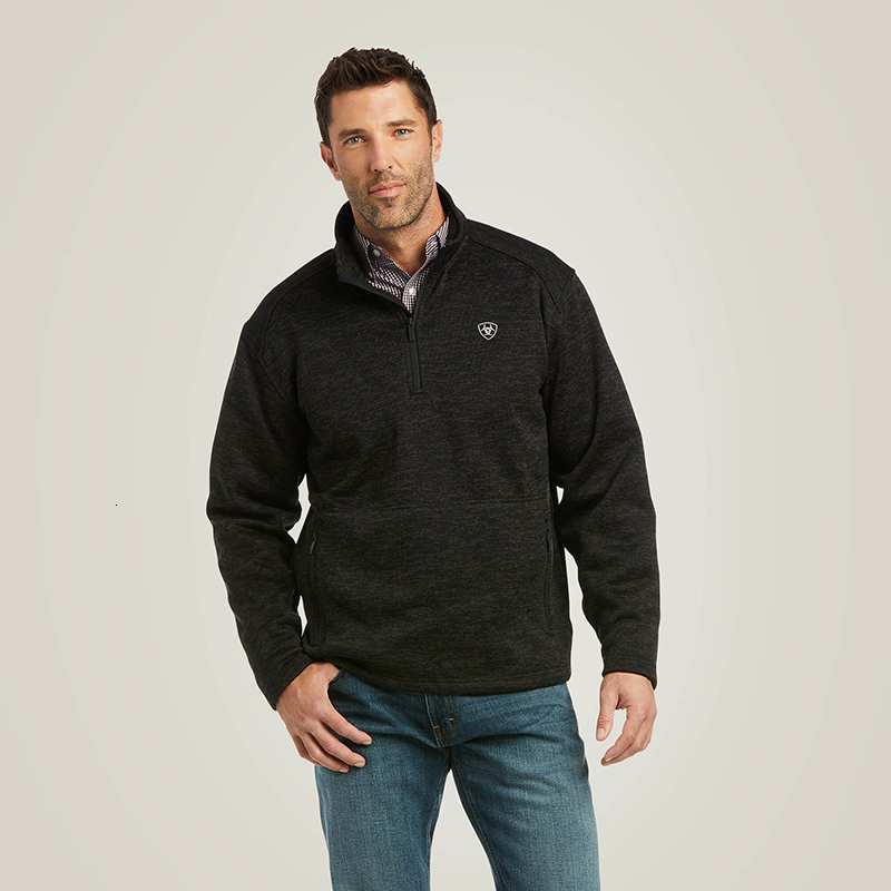 Men's Hoodies Sweatshirts Oringinal Ariat Sweatshirts for Men Autumn 1/4 Zip Sweater Fleece Women's Sports Casual Pullover Y2K High Street H