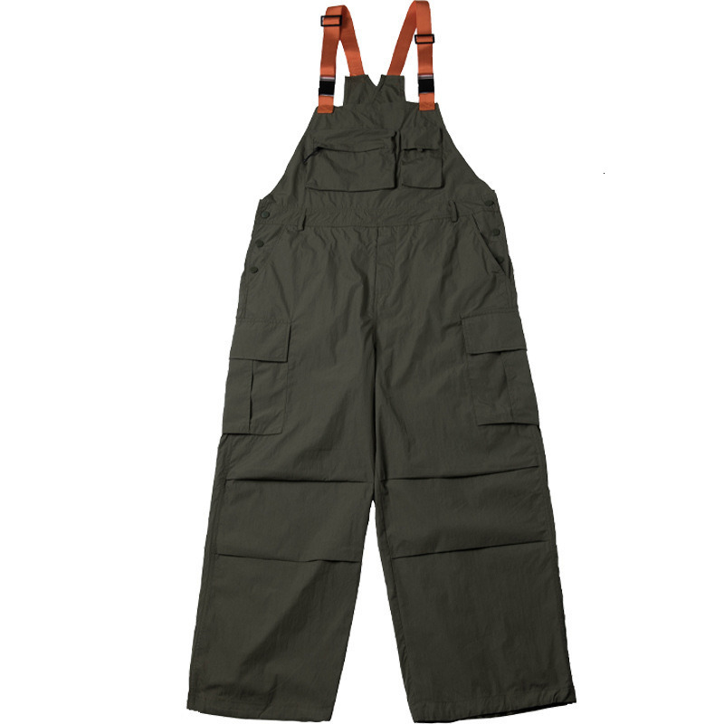 Men s Pants Vintage Overalls Mens Jumpsuit Cargo Trousers Baggy Bib Overall Techwear Retro Work 230828