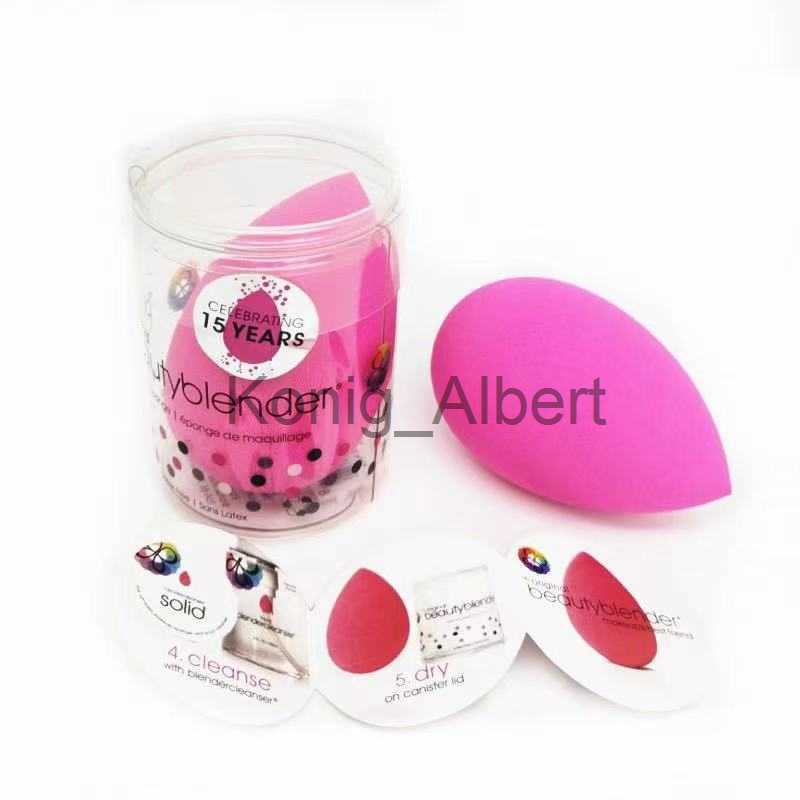 Makeup Tools Beauty Blender Water Drop Powder Puff Fluorescent Rose Wet and Dry Smear-proof Makeup Sponge L231208