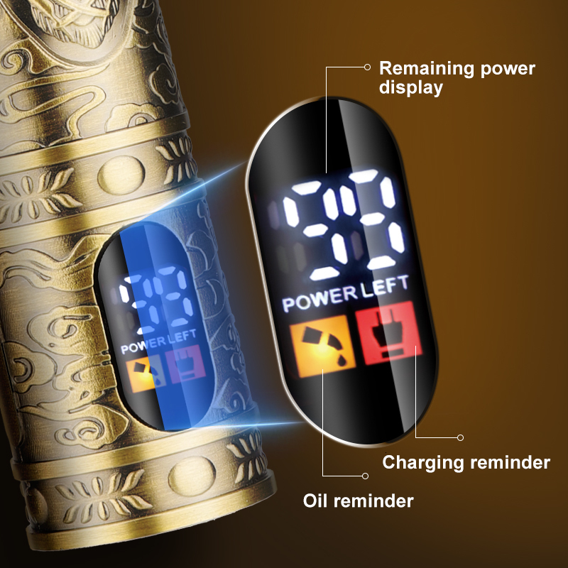 Electric Shavers Resuxi 740 All Metal Hair Clippers Ears Nose Trimmer Shaver Set wtih Bag Cutting Machine Men's Grooming Tools 230828