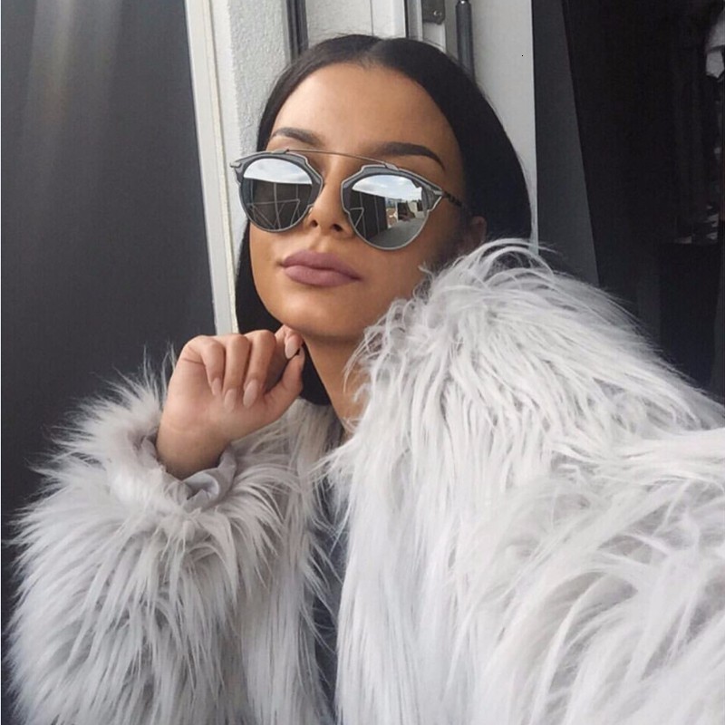 Womens Fur Faux Winter Coat Women Jacket Female Fuzzy Thick Warm Fluffy Artificial Casual Outerwear 230828