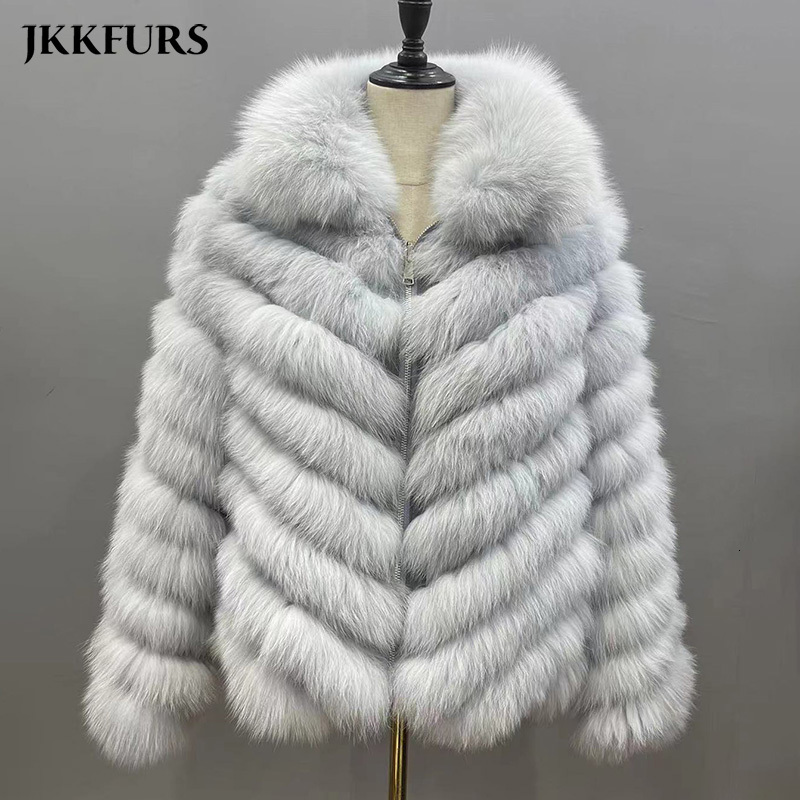 Womens Fur Faux Casaco De Pele Winter Thick Warm Real Coat for Women Cardigan Reversible Jacket Bubble Natural Jackets S4829 230828