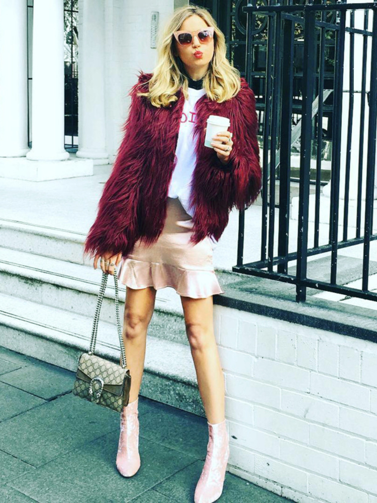 Womens Fur Faux Autumn Coat Fashion Warm Long 230828