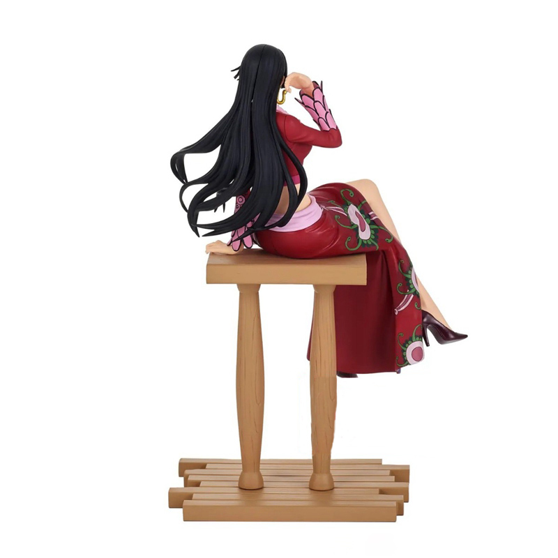 Finger Toys 21cm One Piece Anime Figures Sexy Boa Hancock Sitting Position Action Figure PVC Adult Collection Model Doll Toy Ornaments Gift