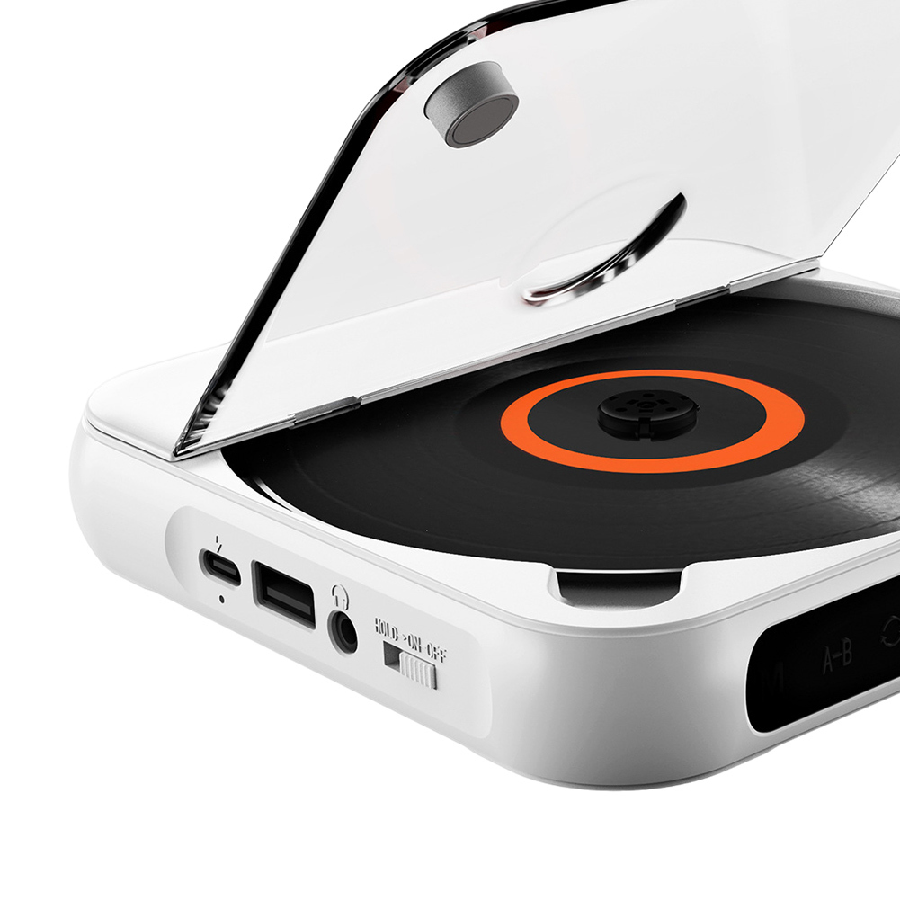 CD Player BluetoothCompatible USB AUX Playback Desktop Memory Function Music Gift For Friend Family Student 230829