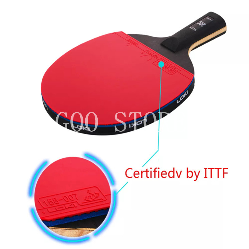 Table Tennis Raquets LOKI E9 Star 7 star 6star 5star 4 3 2 Carbon Racket Blade Ping Pong Bat Competition Paddle 230829