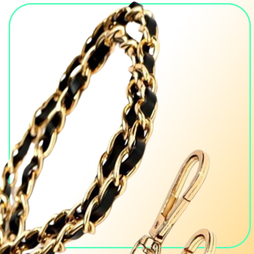 Bag Parts Accessories Chain Purse Crossbody Handbag Shoulder Strap Replacement Light Gold Black120cm1
