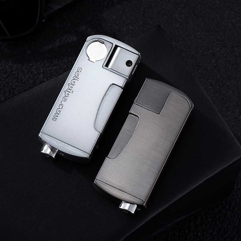 Metal Butane No Gas Filled Flame Lighter, Unusual Cigarette Accessories, High End, Men's Gift, Brand New, Wholesale 188I W260202