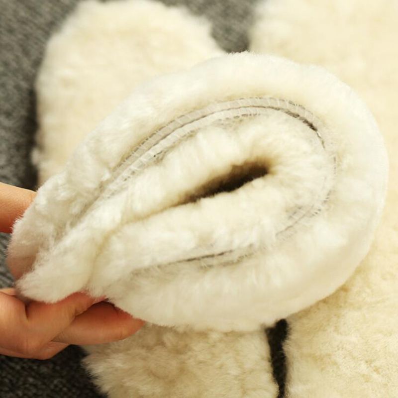 Shoe Parts Accessories Natural Sheepskin Insoles Winter Real Fur Wool insoles Men Women Warm Soft Thick warm Cashmere Snow Boots 230830