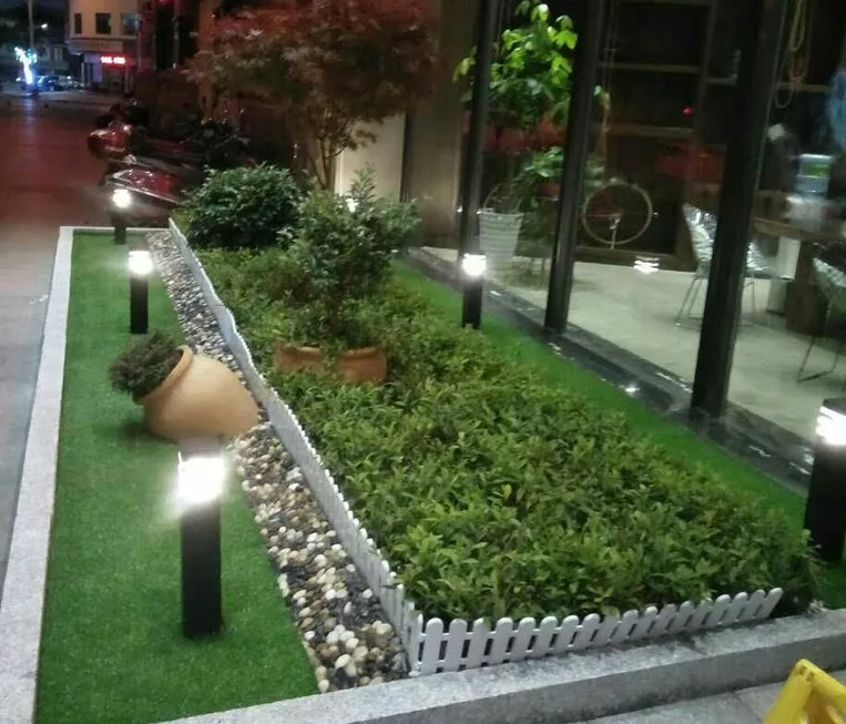 waterproof modern square garden park LED Lawn Lamps lights 110V 120V lawn post light outdoor LLFA LL