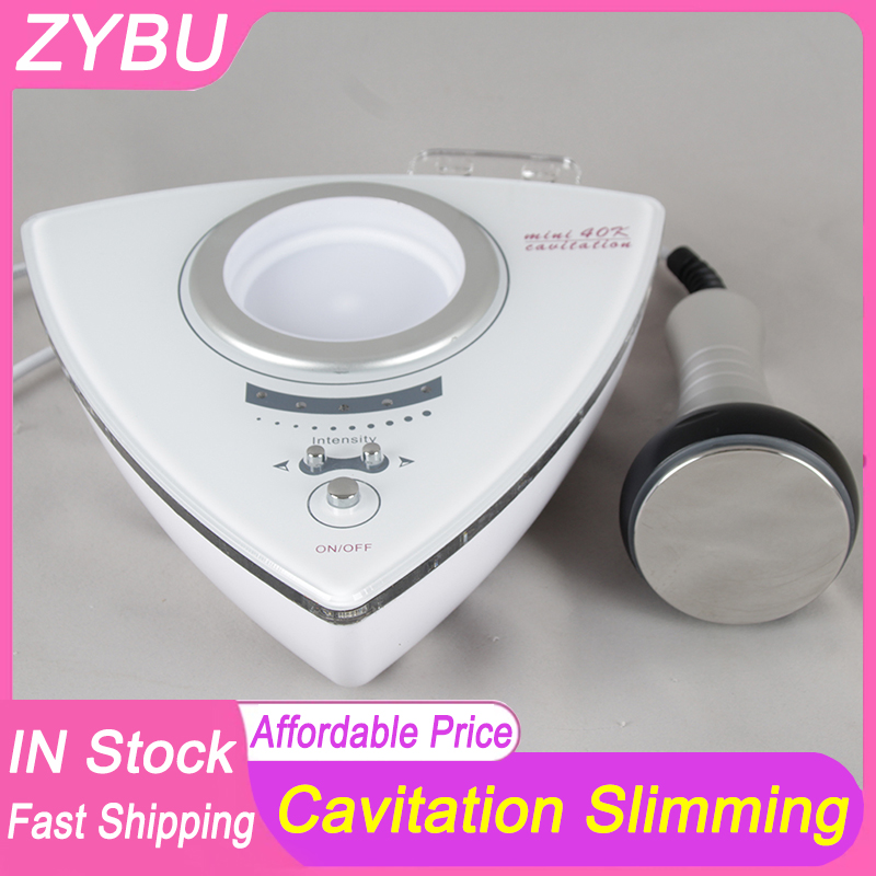 Portable 40k Ultrasonic Fat Reduce Body Cavitation Machine Home Lipo Cavitation Slimming Beauty Equipment Cellulite Burning Weight Reduction Fat Explo