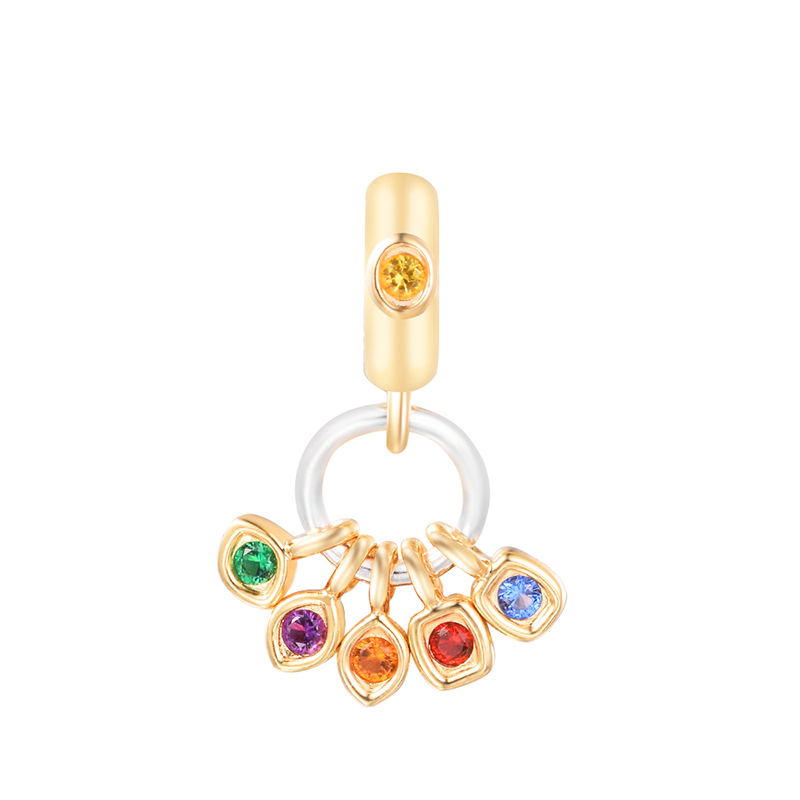 The Avenger Infinity Stones Dangle Charm Silver Beads For Jewelry Making Fit Chairms 925 Bracelet & Bangle Fashion Jewelry Spring Blooms