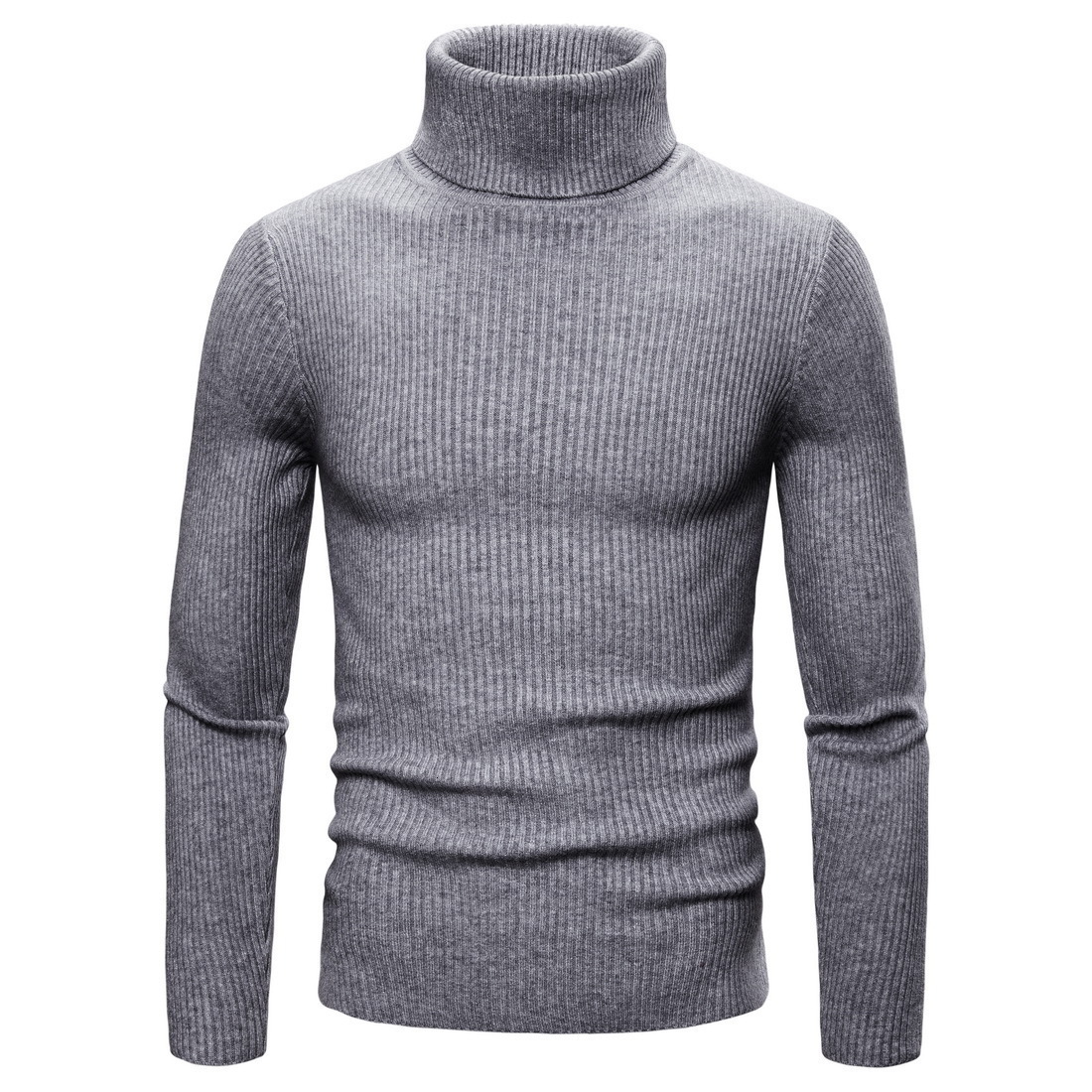 Men s Sweaters Autumn and Winter Turtleneck Sweater Male Korean Version Casual All match Knitted Bottoming Shirt 230830
