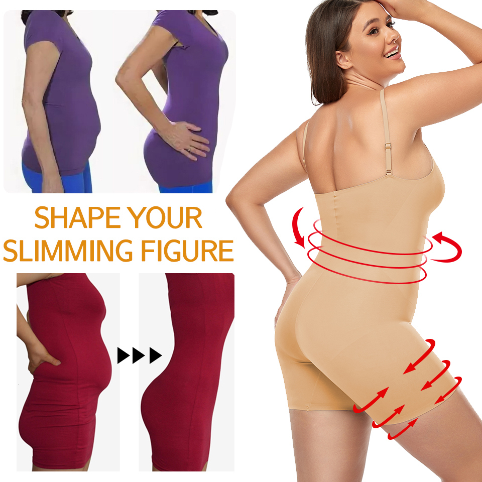 Waist Tummy Shaper Full Body Shaper Fajas Colombianas Seamless Women Bodysuit Slimming Waist Trainer Shapewear Push Up Butt Lifter Corset 230829