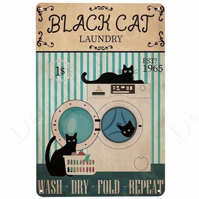 Sewing Because Murder is Wrong Vintage Tin Signs Cat and Wine Metal Sign Funny Cat Signs for Home Garden Decor Cat Lovers Gift Pet House Wall Painting