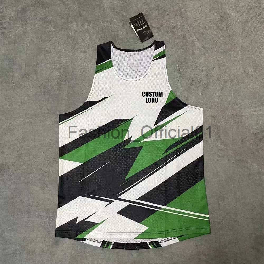Brand Run Athletics Tank Top Runnning Speed Fitness Shirt Mens Clothing Guys Sleeveless Vest Athlete Track Field Singlet x0830
