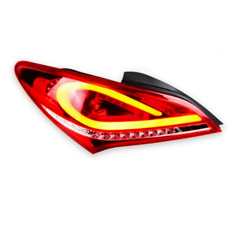 LED Car Rear Lamp Assembly for Hyundai Rohens Coupe 2009-2012 Brake Reverse Taillight LED DRL Signal Lights