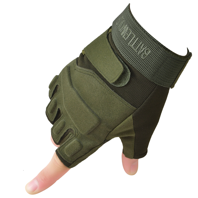 Mittens Outdoor Tactical Gloves Airsoft Sport Half Finger Military Men Women Combat Shooting Hunting Fitness Fingerless 230829 - view 3