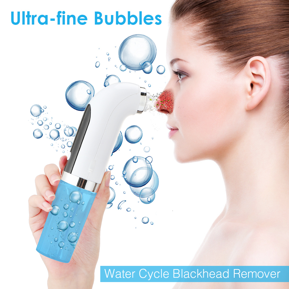 Cleaning Tools Accessories Electric Small Bubble Blackhead Remover USB Water Cycle Pore Pimple Removal Vacuum Suction Nose Cleaner Tool 230829