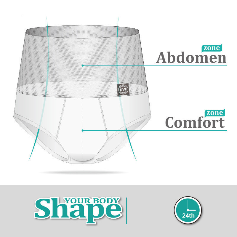 Waist Tummy Shaper Slimming Men Waist Corset Briefs Weight Loss Modeling Body Shaper Underpants Sport Underwear Fitness Compression Belly Panties 2308