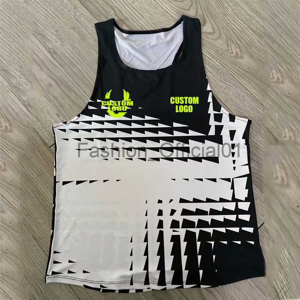 Brand Run Athletics Tank Top Runnning Speed Fitness Shirt Mens Clothing Guys Sleeveless Vest Athlete Track Field Singlet x0830