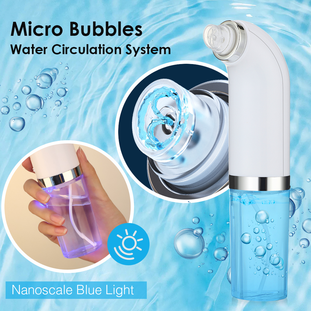 Cleaning Tools Accessories Blackhead Remover Skin Care Black Heads Removals Cleaner Pimple Skin Cleaning Exfoliating Vacuum Suction Water Cycle 230829