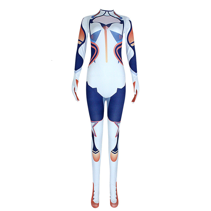 Theme Costume Asuka Langley Soryu Ayanami Rei Zero Two Dva Cosplay Costume Asuka Test Jumpsuit Zentai Suit Anime Bodysuit Women anime cosplay 230830