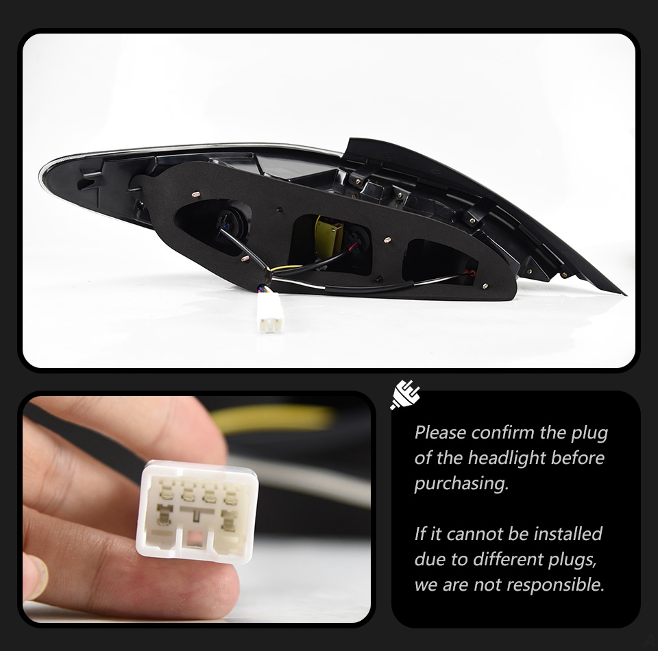 LED Car Rear Lamp Assembly for Hyundai Rohens Coupe 2009-2012 Brake Reverse Taillight LED DRL Signal Lights