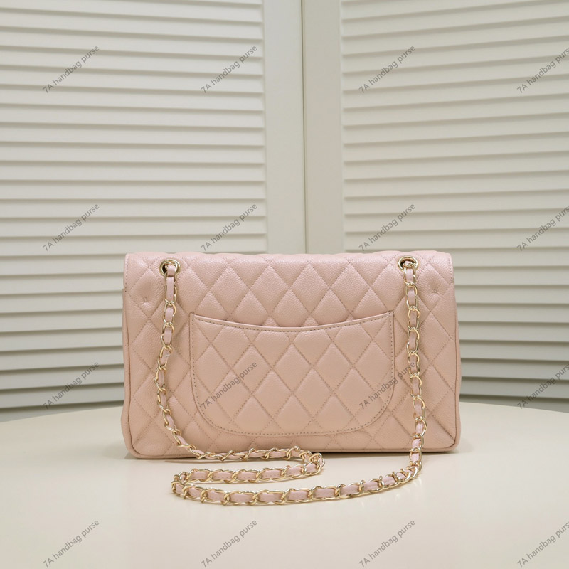 5a Top Quality Designer Shoulderbag Classic Flap Bag Totes Crossbody Bags Handbag ChainSolid Hasp Square Stripes Women Luxury Genuine Leather Purse Wallets