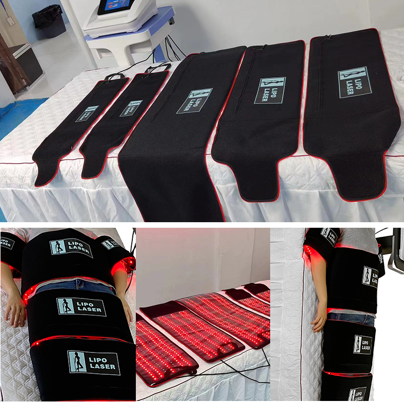 NEW Lipolaser Machine lose Weight Pain Therapy Liposuction Slimming Fat Removal Laser Cellulite Reduction Salon Use Red Light 5D Maxlipo Dual Waveleng