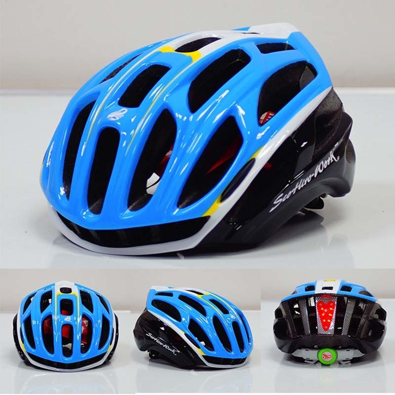 Cycling Helmets Bicycle Helmet LED Light Men Women MTB Road Bike Safety Helmets EPS Ultralight Cycling Head Protect Capaceta Da Bicicleta BC0078 23082
