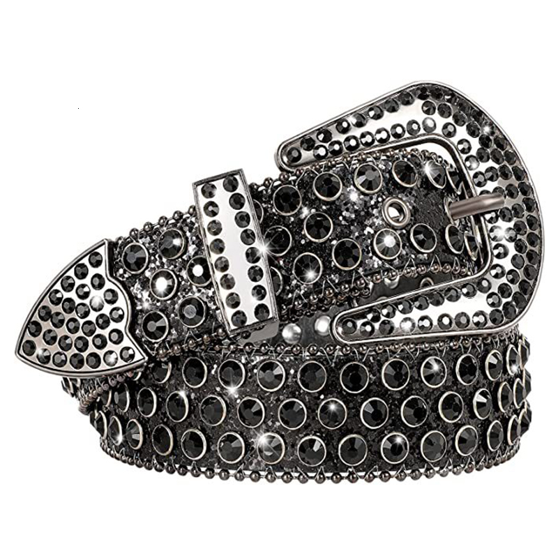 Belts y2k style belt men's and women's trendy punk all-match European and American hip-hop dance pin buckle jeans belt 230830