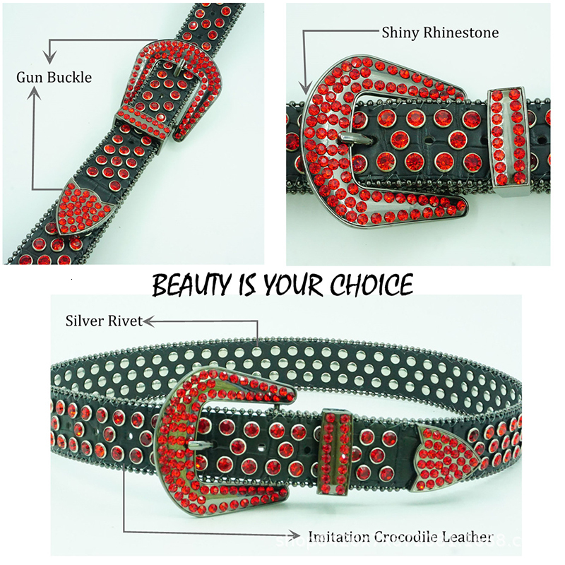 Belts y2k style belt men's and women's trendy punk all-match European and American hip-hop dance pin buckle jeans belt 230830