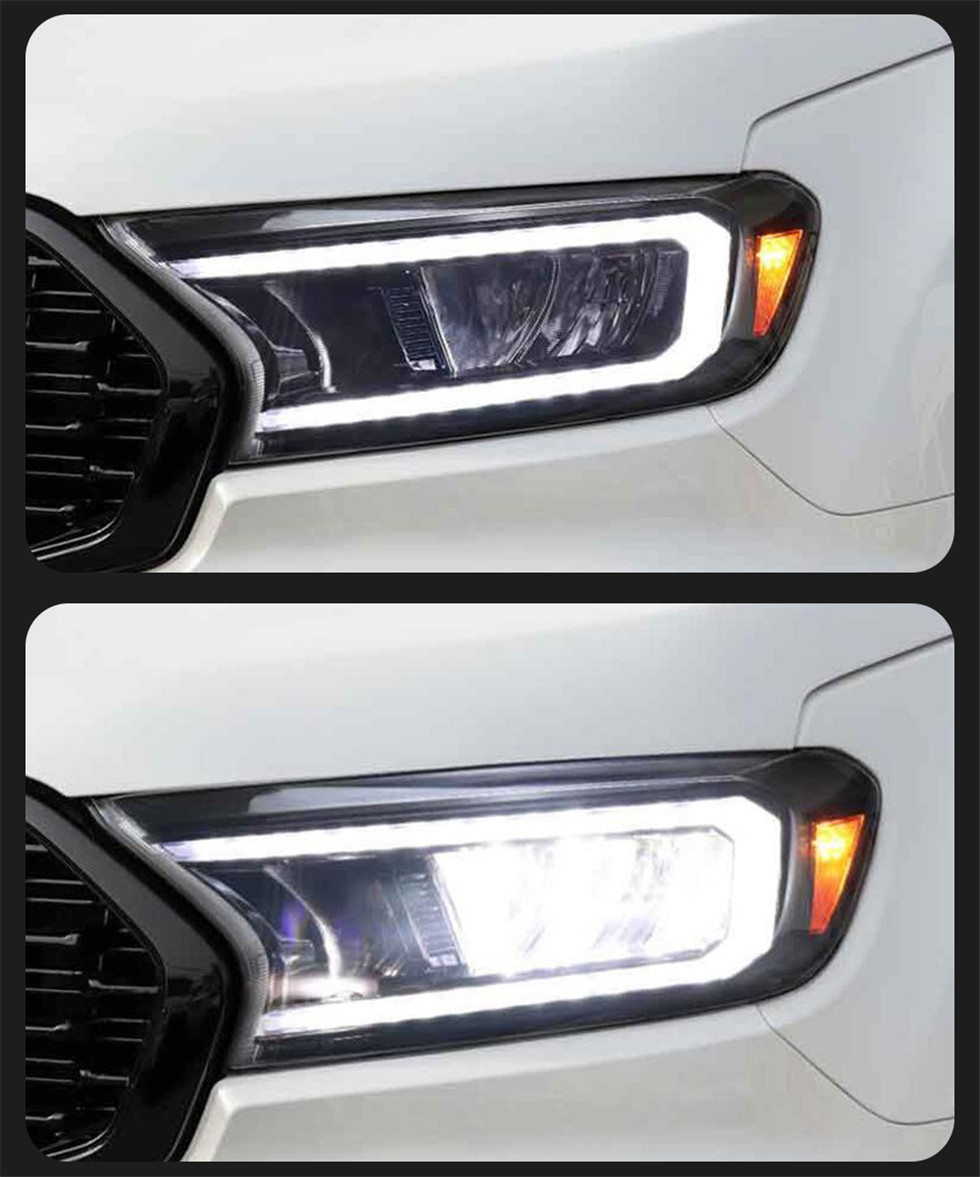 Car Styling Headlights For Ranger Raptor Headlight 20 16-20 21 Endeavour Full LED Styling LED Daytime Lights