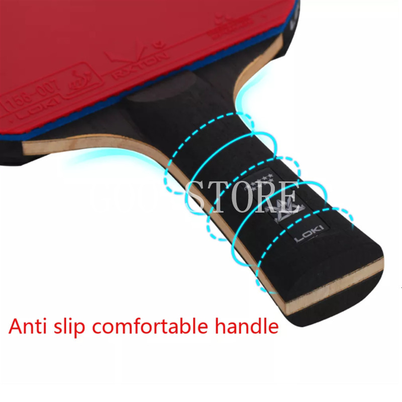 Table Tennis Raquets LOKI E9 Star 7 star 6star 5star 4 3 2 Carbon Racket Blade Ping Pong Bat Competition Paddle 230829