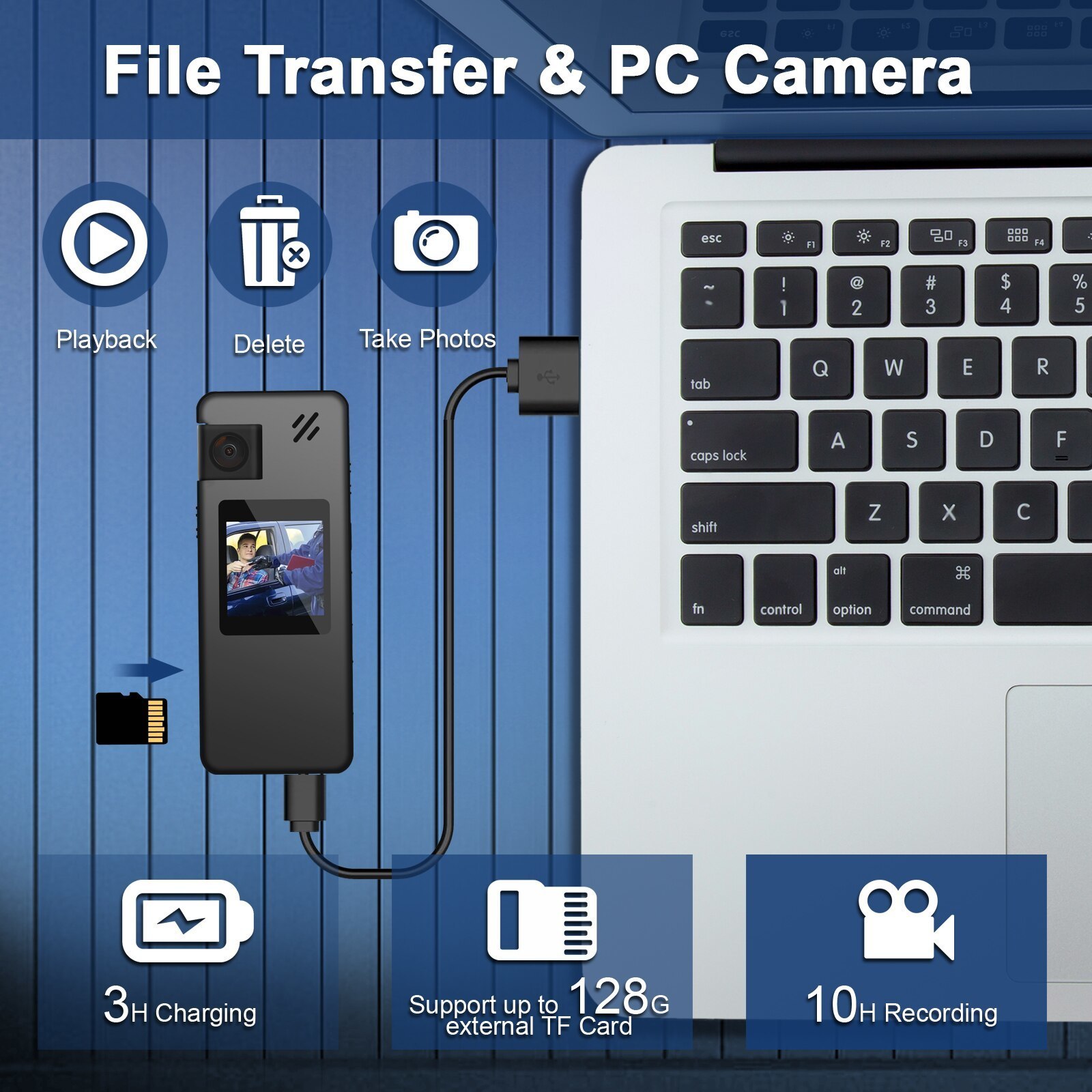 Mini Cameras A32 Wearable Camera Video Recorder with Back Clip FHD 1080P Sports DV 180 Rotatable Lens Motion Detection for Riding Bike 230830