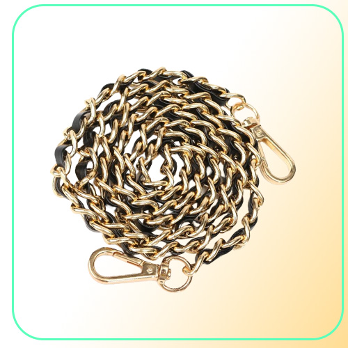 Bag Parts Accessories Chain Purse Crossbody Handbag Shoulder Strap Replacement Light Gold Black120cm1