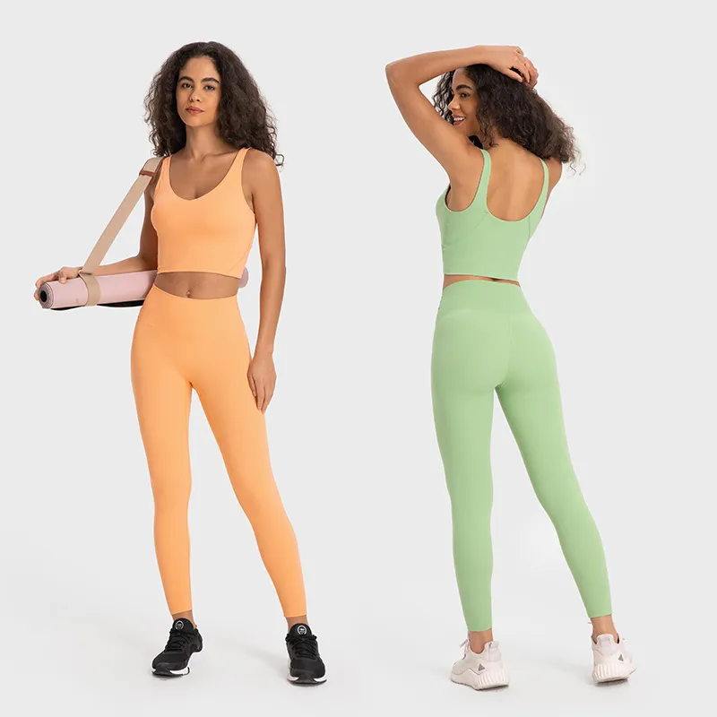 High quality Yoga pants align leggings Women Shorts Cropped pants Outfits Lady Sports Ladies Pants Exercise Fitness Wear Girls Running Leggings