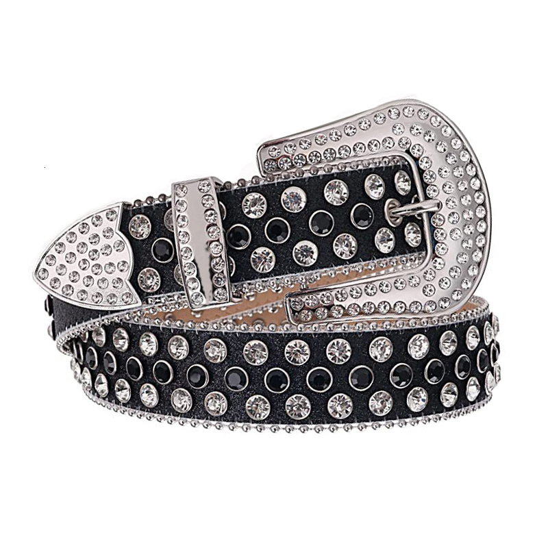 Belts y2k style belt men's and women's trendy punk all-match European and American hip-hop dance pin buckle jeans belt 230830