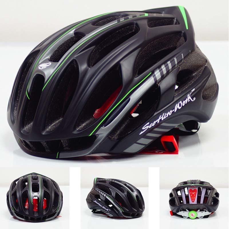 Cycling Helmets Bicycle Helmet LED Light Men Women MTB Road Bike Safety Helmets EPS Ultralight Cycling Head Protect Capaceta Da Bicicleta BC0078 23082