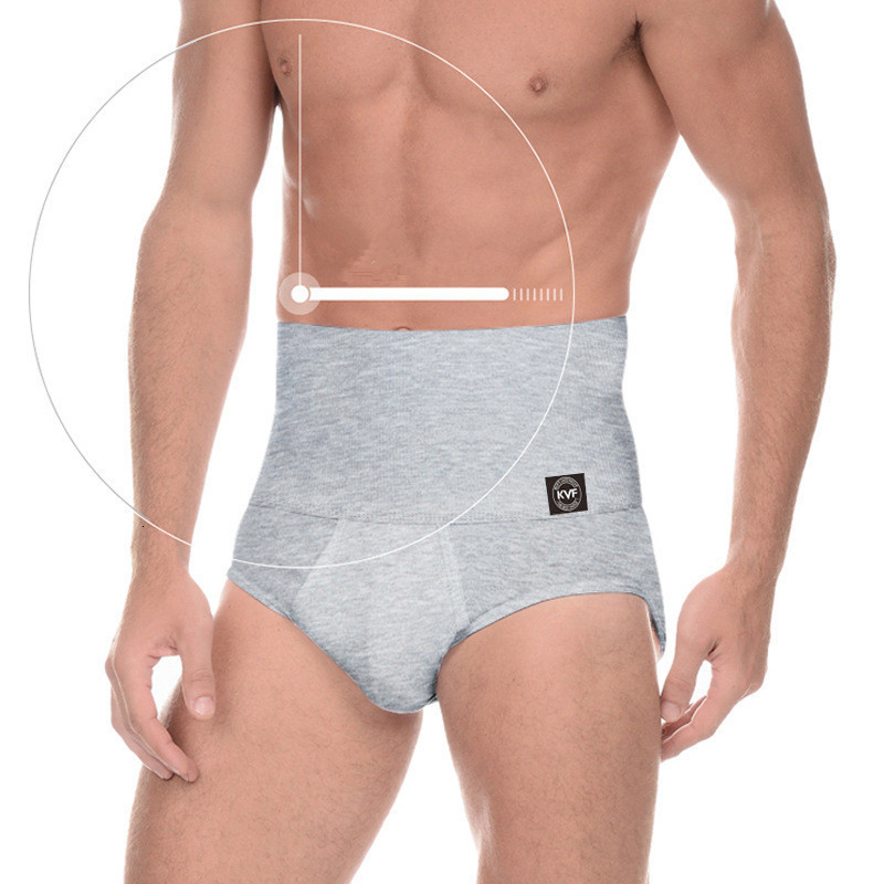 Waist Tummy Shaper Slimming Men Waist Corset Briefs Weight Loss Modeling Body Shaper Underpants Sport Underwear Fitness Compression Belly Panties 2308