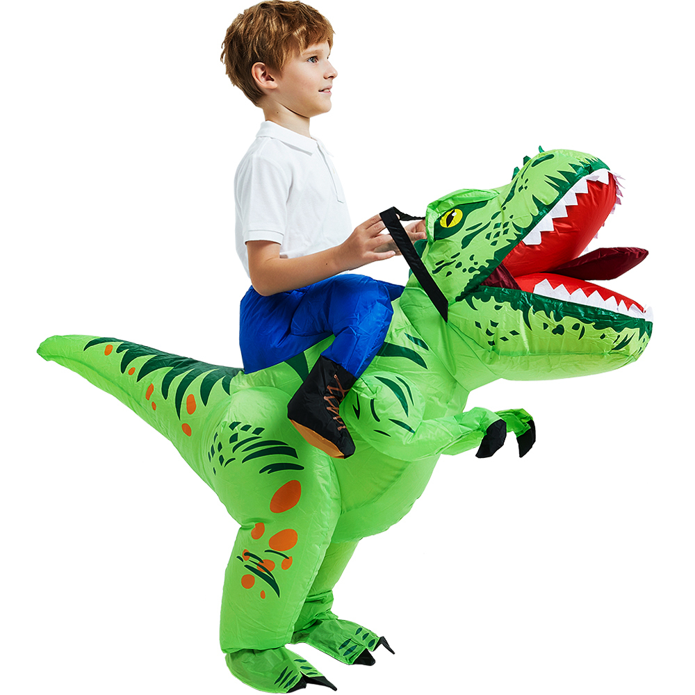 Theme Costume T-Rex Dinosaur Cosplay Inflatable Costumes Suits Mascot Funny Party Anime Christmas Halloween Costume Dress for Adult Kids 230830
