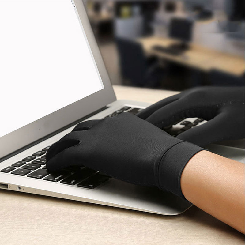 Mittens Copper Compression Arthritis Gloves Hand Wrist Support NonSlip Unisex Finger Joint Pain Relief 230829