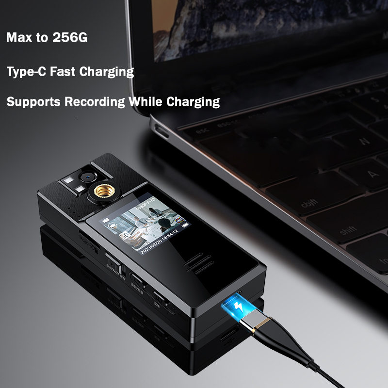 Mini Cameras Vandlion A52 Portable Digital Camera Night Vision Video Recording 1 3" LCD Screen 1080P Webcam for Sports Bike Car DVR 230830